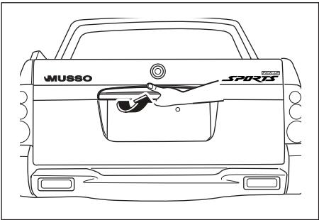 SSANGYONG MUSSO - DANGER - 1