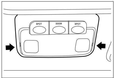 SSANGYONG MUSSO - Ampoules interieur - 3