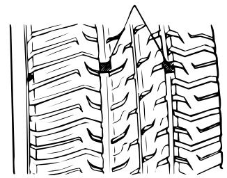 SSANGYONG MUSSO - Etat des pneus, etat des jantes - 1