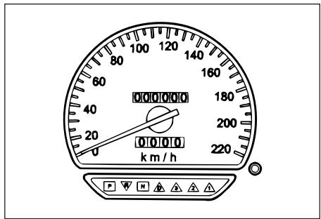 SSANGYONG MUSSO - COMPTE-TOURS - 2