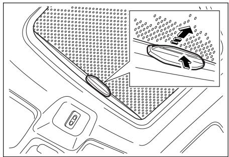 SSANGYONG MUSSO - Faire pivoter le toit ouvrant - 4