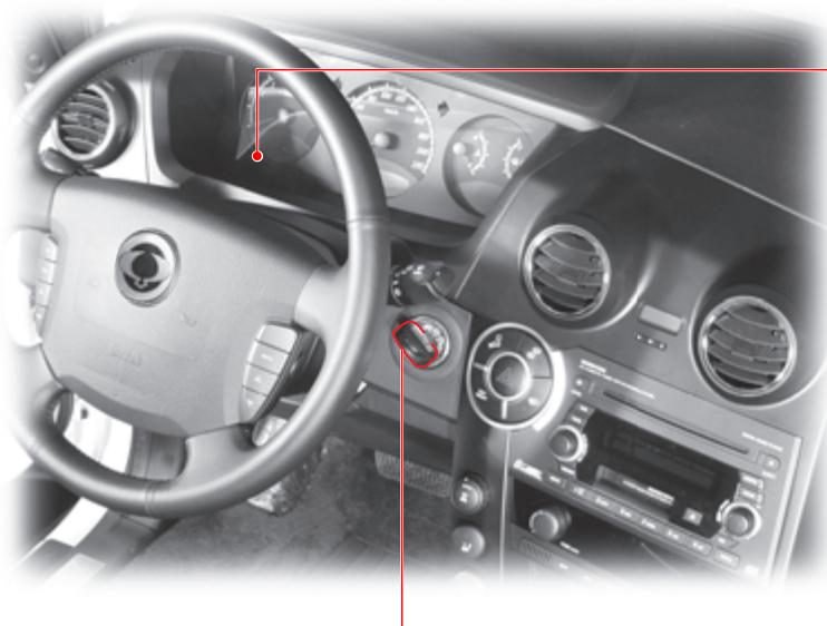 SSANGYONG ACTYON - SYSTEME ANTIDÉMARRAGE* - 1