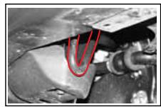 SSANGYONG ACTYON - Emplacement des crochets de remorquage - 3