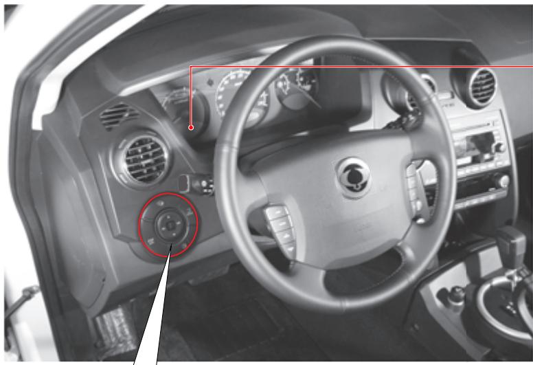 SSANGYONG ACTYON - COMMUTATEUR D'ARRÊT DU PROGRAMME DE STABILITÉ ÉLECTRONIQUE (ESP) ET SYSTEME ESP* - 1