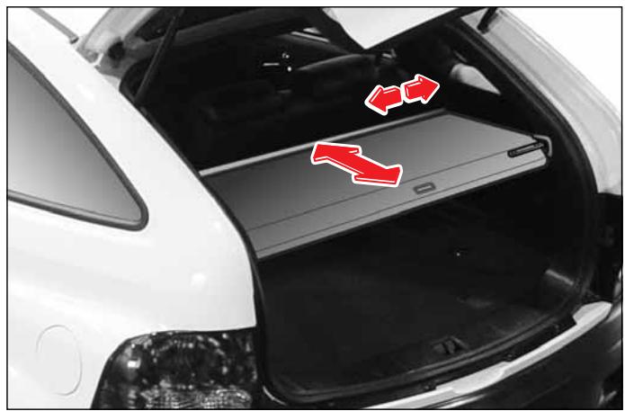 SSANGYONG ACTYON - COUVERTURE BAGAGES* - 1