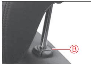 SSANGYONG ACTYON - Réglage d'appuie-tête - 1