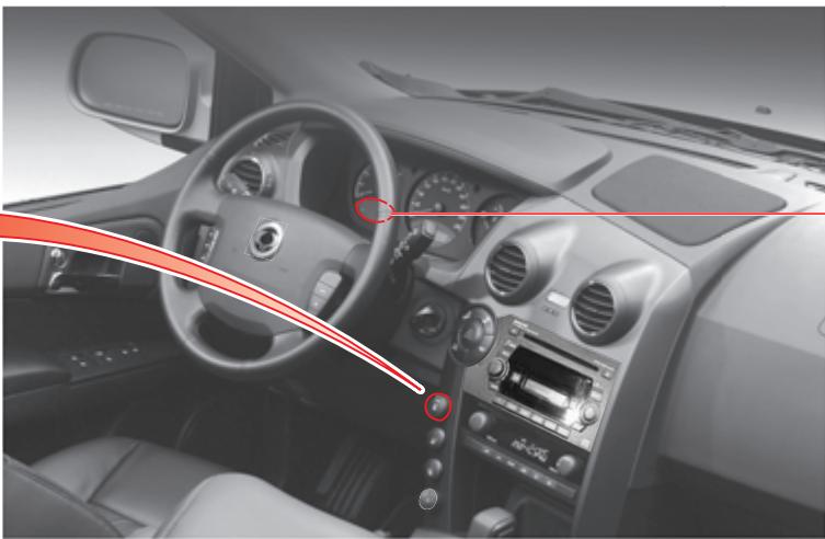 SSANGYONG ACTYON - COMMUTATEUR DE TRACTION SUR 4 ROUES - 2