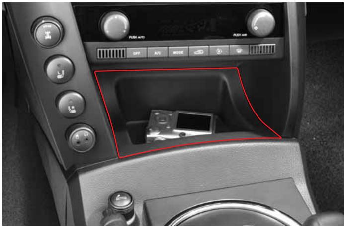 SSANGYONG ACTYON - CASIER DE RANGEMENT AVANT - 1