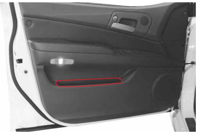 SSANGYONG ACTYON - PORTE AVANT - 1