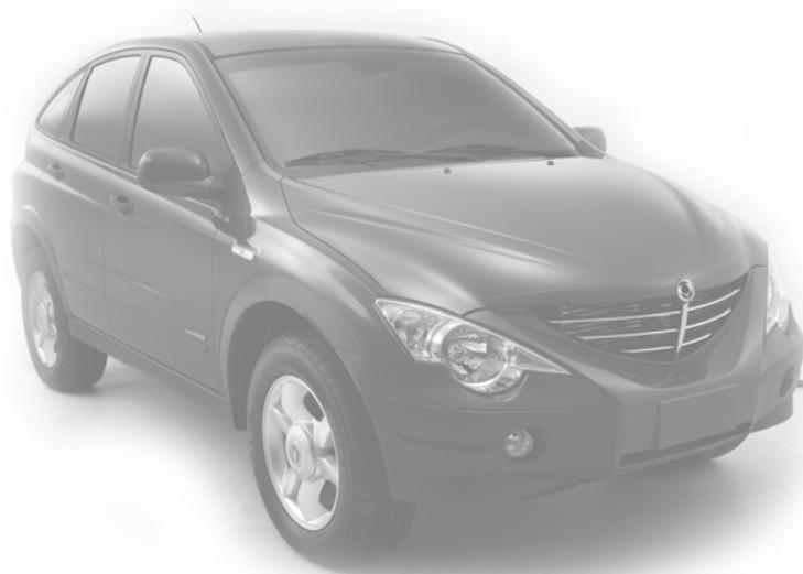 SSANGYONG ACTYON - TABLE DES MATIÈRES - 1