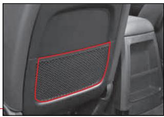 SSANGYONG ACTYON - Poche de dossier de siège - 1