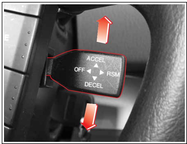 SSANGYONG ACTYON - Sélection de la vitesse désirée - 1