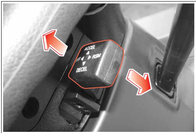 SSANGYONG ACTYON - Récupération de la vitesse sélectionnée - 1