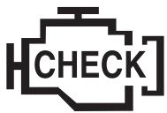 SSANGYONG ACTYON - Témoin de vérification du moteur - 1