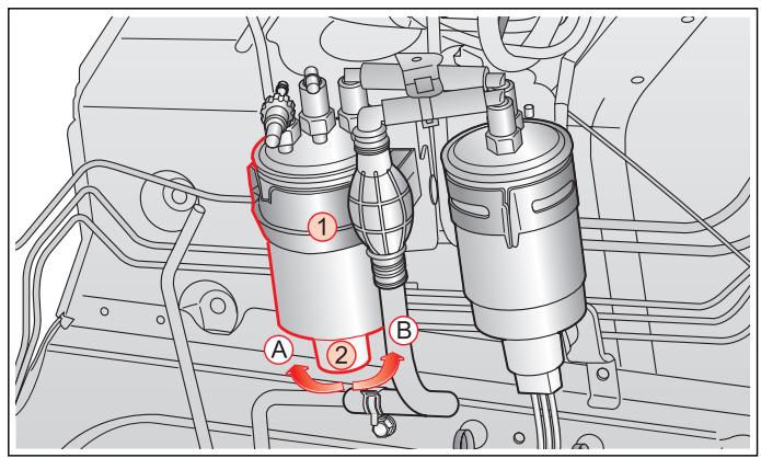 SSANGYONG ACTYON - FILTRE A CARBURANT - 1