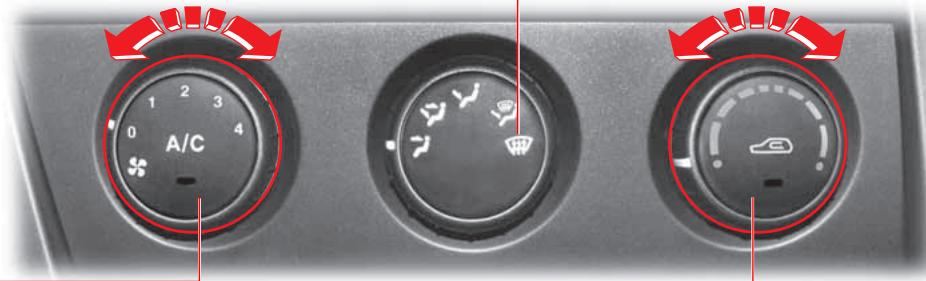 SSANGYONG ACTYON - Commutateur de dégivrage - 1