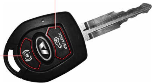 SSANGYONG ACTYON - Quand une clé avec commande à distance est perdue - 1