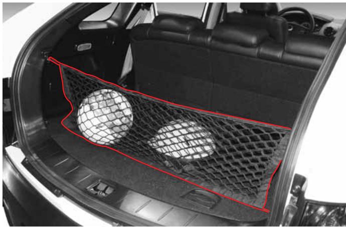 SSANGYONG ACTYON - FILET A BAGAGE - 1