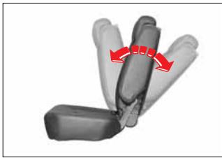 SSANGYONG ACTYON - Réglage de l'inclinaison du dossier du siège - 2