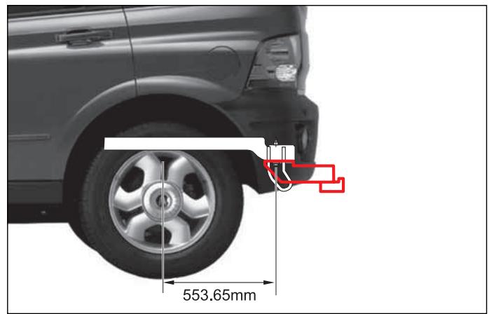 SSANGYONG ACTYON - CHARGEMENT DE LA REMORQUE - 1