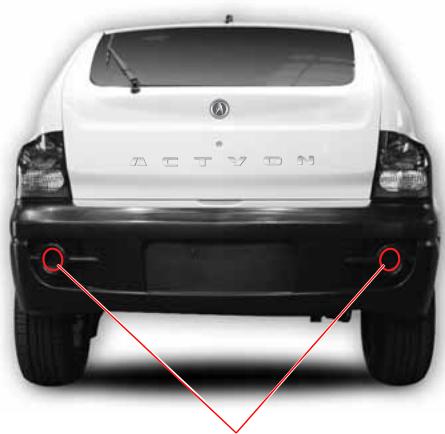 SSANGYONG ACTYON - FEU ANTIBROULLARD ARRIÈRE* - 4