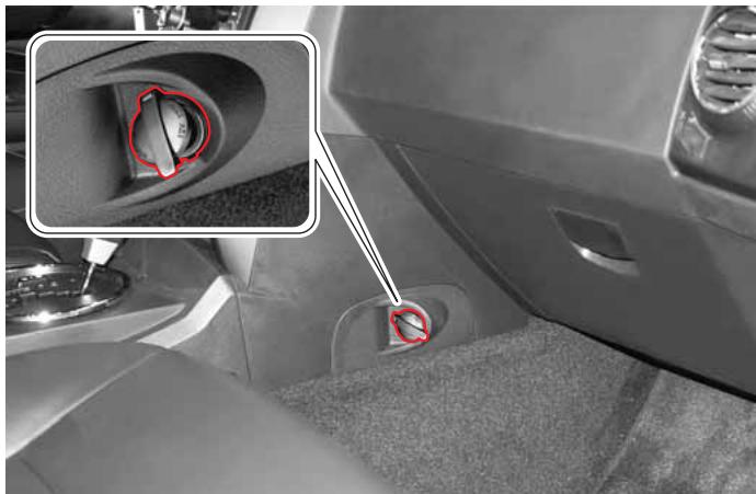 SSANGYONG ACTYON - PRISE DE COURANT AVANT - 1