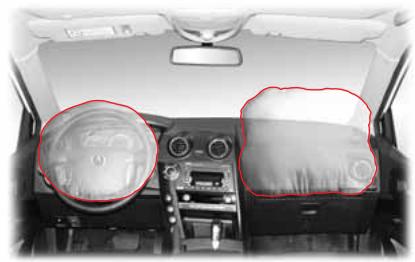 SSANGYONG ACTYON - CEINTURES DE SECURITE ET COUSSINS ANTICHOCS - 2