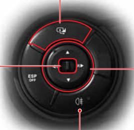 SSANGYONG ACTYON SPORTS - Commutateur de selection du rétroviseur - 2