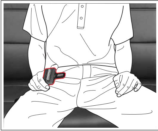 SSANGYONG ACTYON SPORTS - CEINTURE ABDOMINALE (GÉNÉRAL) - 1