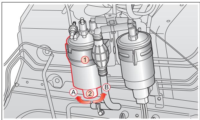 SSANGYONG ACTYON SPORTS - FILTRE A CARBURANT (MOTEUR DIESEL) - 1