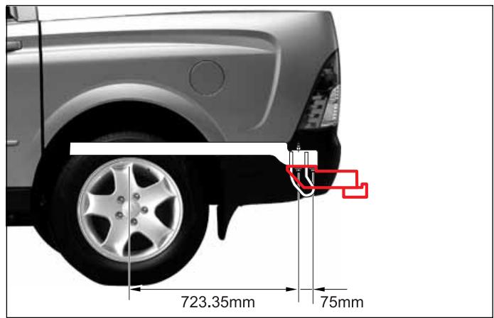 SSANGYONG ACTYON SPORTS - CHARGEMENT DE LA REMORQUE - 4