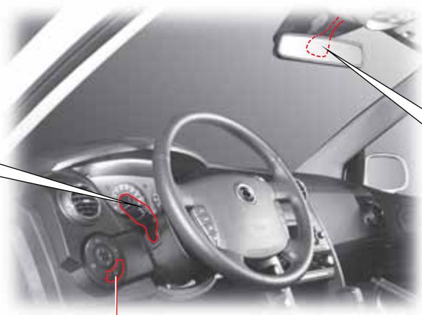 SSANGYONG ACTYON SPORTS - Commutateur d'éclairage - 3