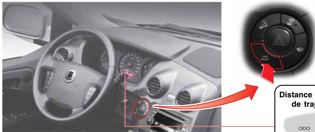 SSANGYONG ACTYON SPORTS - COMMUTATEUR DE TRAJET ET DE RÉINITIALISATION - 1