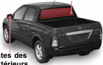 SSANGYONG ACTYON SPORTS - Bouton de vitre chauffante du pare-brise - 1