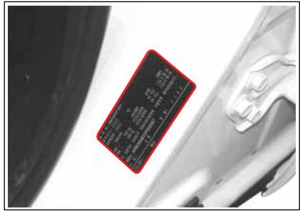 SSANGYONG ACTYON SPORTS - IDENTIFICATION DU VÉHICULE - 5