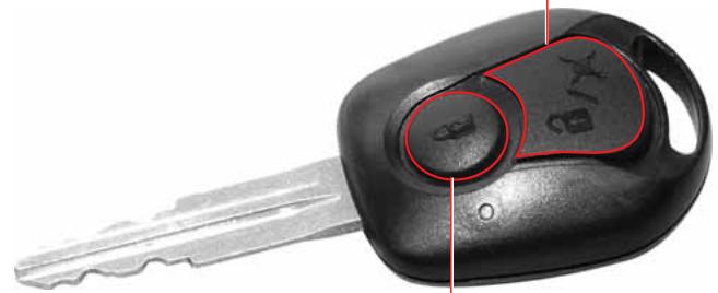 SSANGYONG ACTYON SPORTS - Quand une clé avec commande à distance est perdue - 1