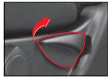 SSANGYONG ACTYON SPORTS - Reglage de l'inclinaison du dossier du siege - 1