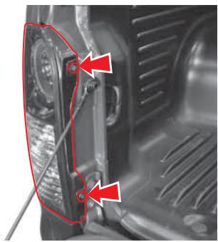 SSANGYONG ACTYON SPORTS - REEMPLACEMENT D'AMPOULE DU COMBINÉ DES FEUX ARRÊIRE (ACTYON SPORTS) - 1