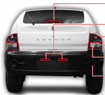 SSANGYONG ACTYON SPORTS - Capeur* automatique de lumière et de pluie - 2