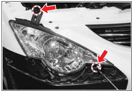 SSANGYONG ACTYON SPORTS - DEPOSE DE BLOC OPTIQUE - 2