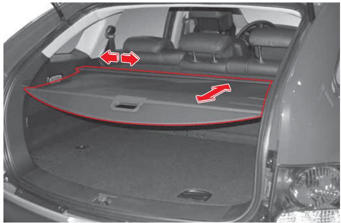 SSANGYONG ACTYON SPORTS - COUVERTURE BAGAGES* - 1