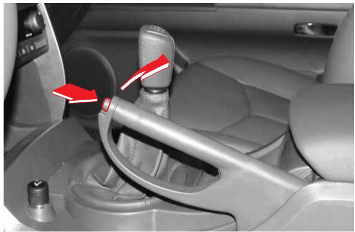 SSANGYONG ACTYON SPORTS - FONCTIONNEMENT DU FREIN DE STATIONNEMENT - 1