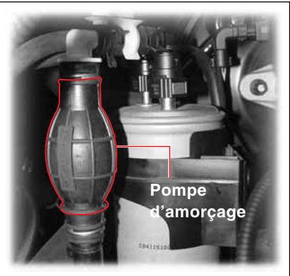 SSANGYONG ACTYON SPORTS - Circonstances d'utilisation de la pompe d'amorçage - 1