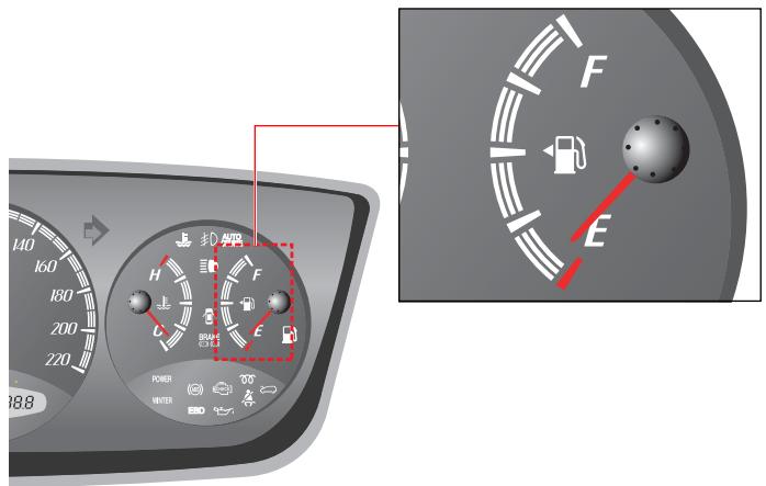 SSANGYONG ACTYON SPORTS - JAUGE DE CARBURANT - 1