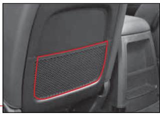 SSANGYONG ACTYON SPORTS - Poche de dossier de siège - 1