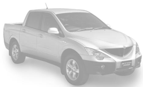 SSANGYONG ACTYON SPORTS - TABLE DES MATIÈRES - 2