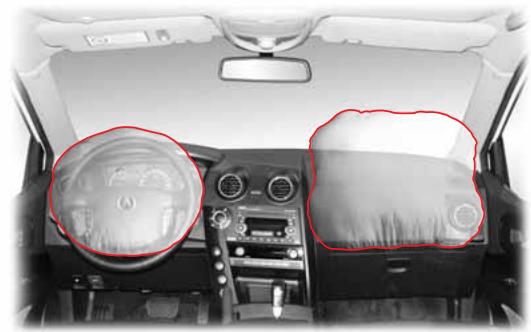 SSANGYONG ACTYON SPORTS - CEINTURES DE SÉCURITÉ ET COUSSINS ANTICHOCS - 2