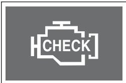 SSANGYONG ACTYON SPORTS - TÉMOIN DE CONTROLE DU MOTEUR - 1