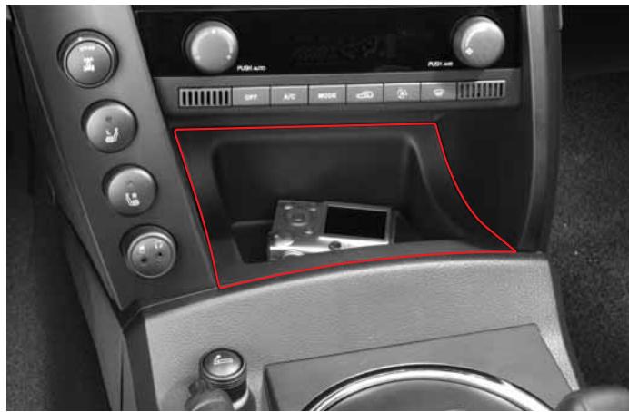 SSANGYONG ACTYON SPORTS - CASIER DE RANGEMENT AVANT - 1