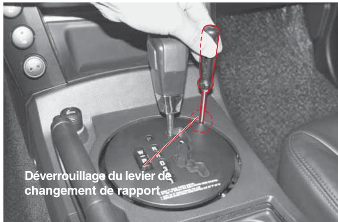 SSANGYONG ACTYON SPORTS - DEVERROUILLAGE DU LEVIER DE CHANGEMENT DE RAPPORT - 2